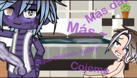 Afton Family William Afton teniendo relaciones con Michael Af