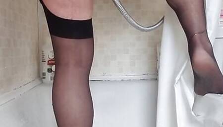 Shower in the lingerie