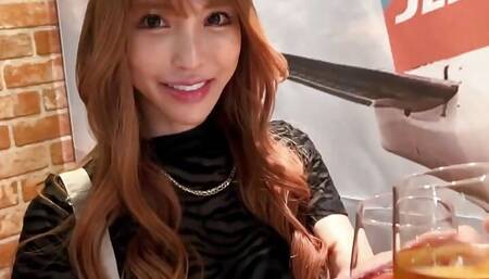 part1 Lina is a model with a slender body. She is skinny but has firm big tits. Cute! Erotic!