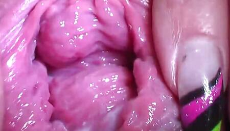 My botty and pussy very close up view and long play with
