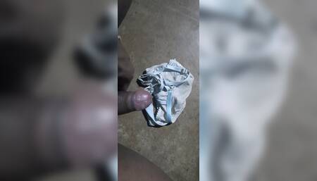 Bra Cumshot on Night