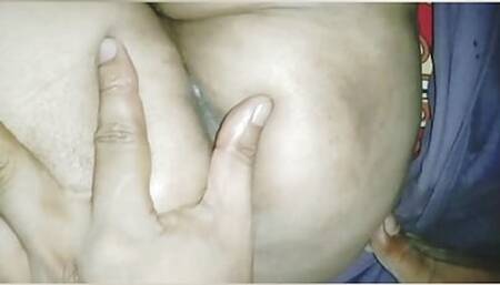 New India Fingering my wife's pussy