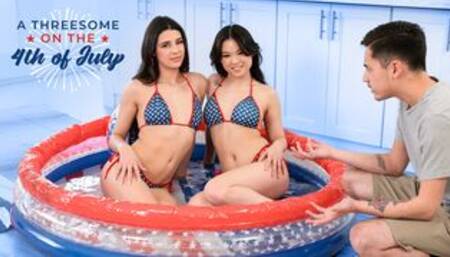 A Threesome On The 4th Of July