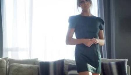 Deeper. Beauty married dark hair has 3some at husband's request