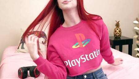 Teen Gamer Leo Babe Gives You JOI After Video Games