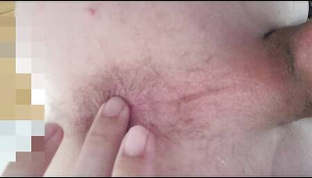 Horny teen plays with Anal Plug