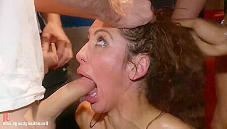 Princess Donna Rooftop Gangbang P2
