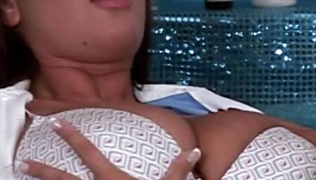 Two busty German sluts pleasing each others pussies