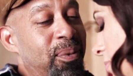 Married Eva Tries To Take His Huge Rough African Dick