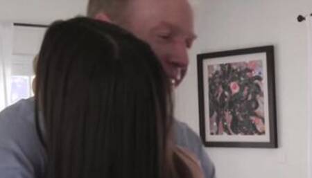 Step Daddy Welcomes Natalia Back Home
