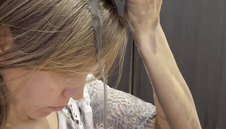 Gunge, grass cuttings and a hose