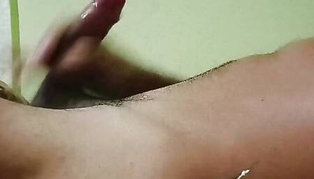 Cumming of the condom