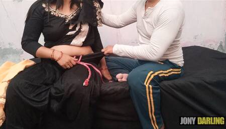 Punjabi Stepmom fucked in the ass by her stepson when both are alone at home desi kaand