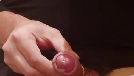 Cumshot in black Dress, high heels and pantyhose fromm multiple angles