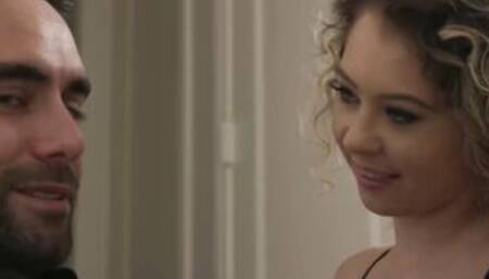 18 Year Old Allie Gets Some Fun Company Today two