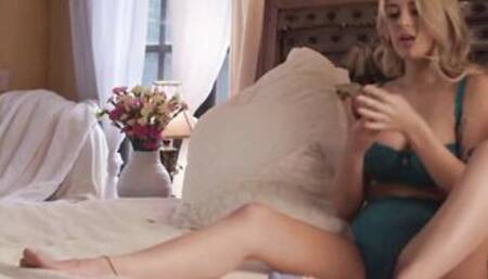 Dixie Loving Her Huge Dark Hours Inside Between two