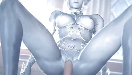 Ice Queen Shiva Riding Hard SFM Cock (Sound Version)