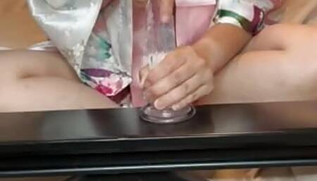 Practicing before I handle your cock