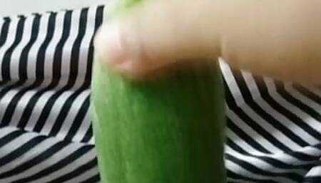 Timun besar masuk cipap melayu