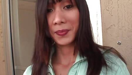 Sexy Asian girl picked up at spa