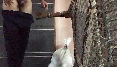 Stranger fuck a neighbour in the bathroom suxk cock and pussy #ass #fuck cock. #pussy