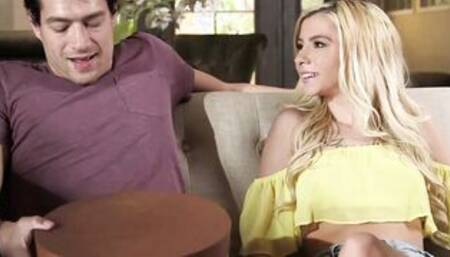 Bombshell Little Step Sister Kenzie Wants To Do It