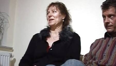 German housewife wants to take lessons in thressome sex from the amazing Simones