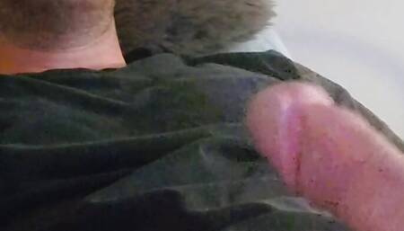 Stroking my cock