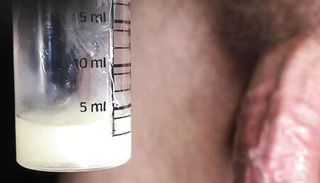 Medical examination of the urethra and extraction of a sperm sample. PiP swap - View II