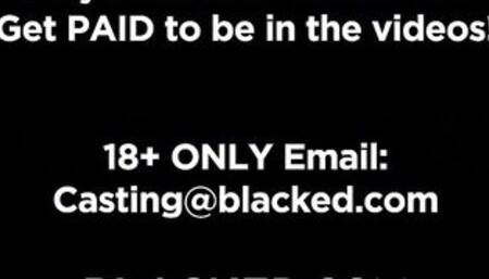 BLACKEDRAW Blonde Hot Jazlyn takes huge bbcs in the butt