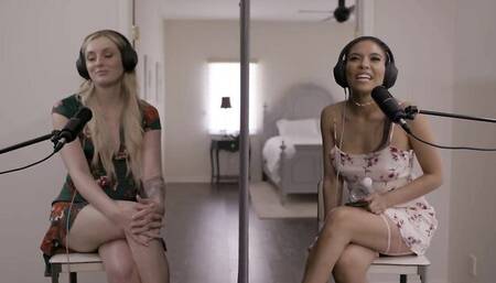 Comely Jada Kai and Charlotte Sins at jada kai dirt