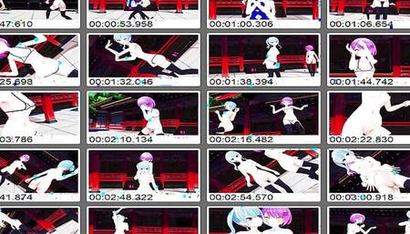 2 Cute Teens Dance In Chinese Dress (3D HENTAI)