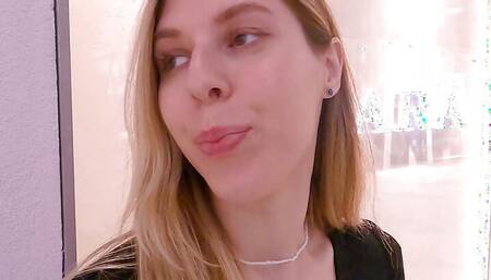 Unlucky Shoplifter Fucked in Mall Toilet - Real Public - Risky Sex - POV