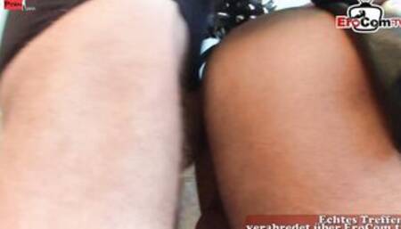 Homosexual leather fetishist gets fuck into heterosexual jacket by his master