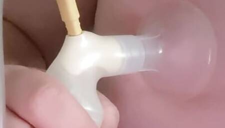 Sissy Amanda hucow milking fat udders