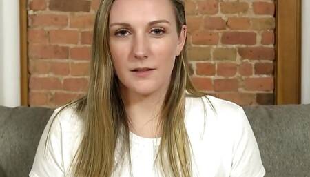 Good Boy Praise JOI and Ass Spreading - Clara Dee JOI