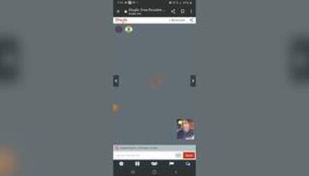 Desi girl dancing on video call