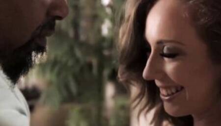 Small Ex-Wife Kassie Ride Her Ebony Bull two