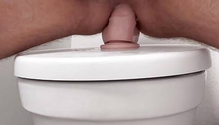 Dildo fuck with cumshot