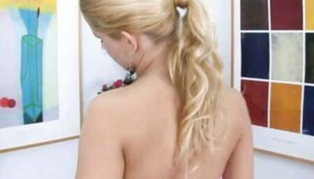 British blonde natural jugs MILF got pounded