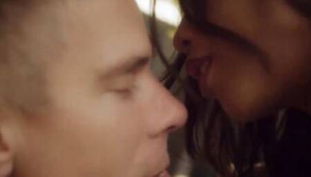 Deeper. Gabbie & Nia have passionate 3some with Mick