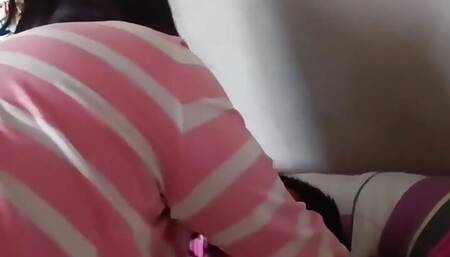 Slutty cousin visits me to give her cum for breakfast before her husband does