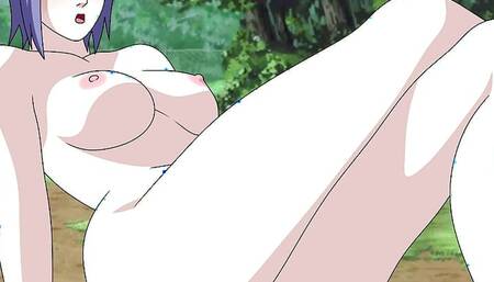 Konan Naruto Hentai Anime Cartoon Boruto Milf Kunoichi Trainer cowgirl Sakura outdoor asian teen creampie cumshot cosplay tits