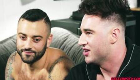 Drew Valentino and Michael Boston fuck till they cum