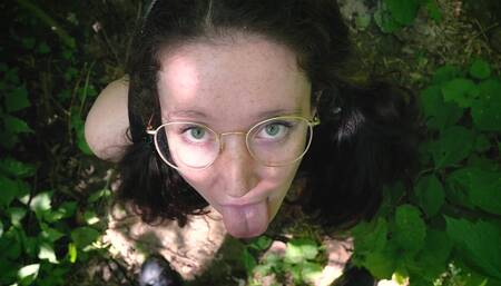 SHE SHOWS ME A  NEW PLACE AND THEN BEGS ME TO FUCK HER