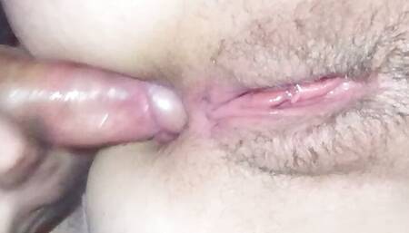 Quick fuck before bed, lots of cumshot, anal close-up