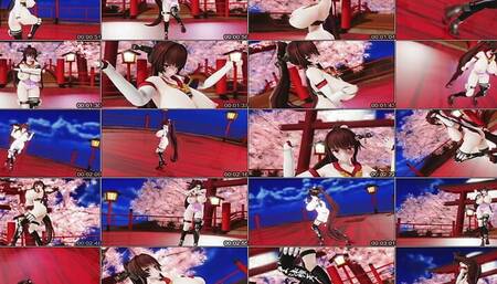 Huge Tits Teen Dancing (3D HENTAI)