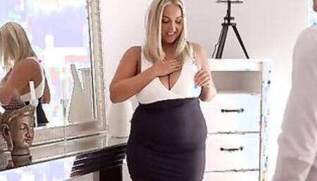 Thick Czech Crystal Swift is dressed to impress Max Dior. As soon as she knows