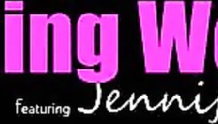 Jennifer White's clothes are barely able to cover her titted and ass as she fusses over her stepson Damon Dice.