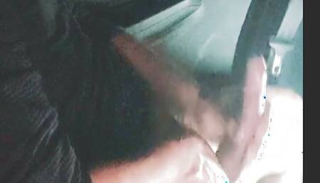 handjob in the car